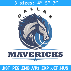 dallas mavericks logo embroidery design, nba embroidery,sport embroidery, embroidery design, logo sport embroidery.