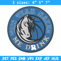 dallas mavericks logo embroidery design, nba embroidery,sport embroidery, embroidery design, logo sport embroidery