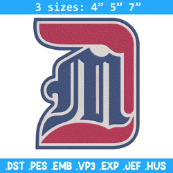 Detroit Mercy Titans logo embroidery design, NCAA embroidery, Sport embroidery,logo sport embroidery,Embroidery design