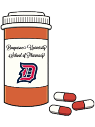 duq pharm pill bottle