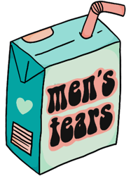 mens tears feminist juice box