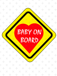 baby on board sticker(6)