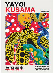 minimalist japanese yayoi kusama artwork(2)