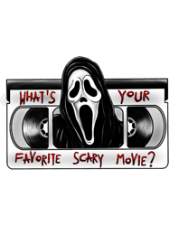 scream ghostface whats your favorite scary movie