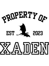 property of xadenfourth wing