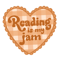 reading is my jam heart