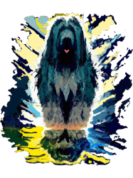 Bearded Collie Dog Print