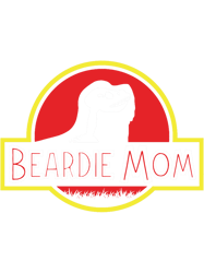 Jurassic Bearded Collie Mom