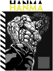 yujiro hanma design .