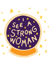 i see a strong woman