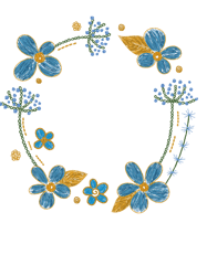 sew on patches flowers