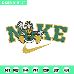 oregon ducks embroidery design, ncaa embroidery, nike design, embroidery file,embroidery shirt, digital download