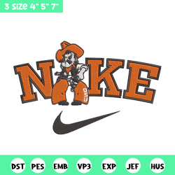 osu beaver embroidery design, sport embroidery, nike design, embroidery file, embroidery shirt,digital download