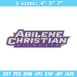 abilene christian logo embroidery design,ncaa embroidery,sport embroidery,logo sport embroidery,embroidery design.