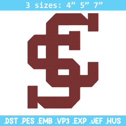 santa clara university logo embroidery design,ncaa embroidery,sport embroidery,logo sport embroidery,embroidery design