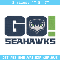 seattle seahawks go embroidery design, seahawks embroidery, nfl embroidery, sport embroidery, embroidery design.