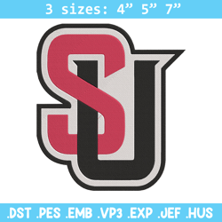 seattle university logo embroidery design, ncaa embroidery, sport embroidery,logo sport embroidery, embroidery design