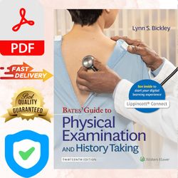complete bates' guide to physical examination and history taking 13th edition by bickley