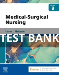 test bank for medical surgical 8th edition by linton test bank