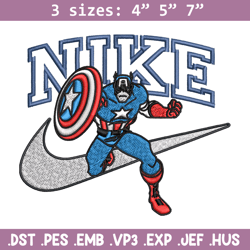 nike captain america embroidery design, brand embroidery, nike embroidery, embroidery file, logo shirt, digital download