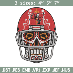 tampa bay buccaneers skull embroidery design, tampa bay buccaneers embroidery, nfl embroidery, logo sport embroidery.