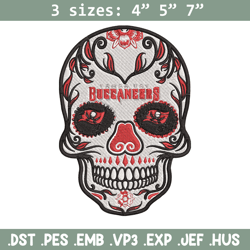 tampa bay buccaneers skull embroidery design, tampa bay buccaneers embroidery, nfl embroidery, logo sport embroidery