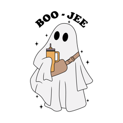boo-jee ghost svg, halloween svg, ghost svg, ghost clipart, stanley tumbler svg, bougie ghost svg