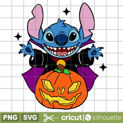 halloween dracula stitch svg, halloween svg, bats svg, dracula svg, disney lilo and stitch svg, kids svg, fall svg