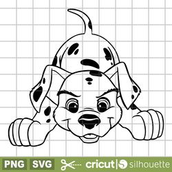 101 dalmations svg, puppy dalmations svg, spotted dalmations svg, disney svg, cricut cut files, dalmatian clipart