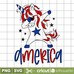 america dabbing unicorn svg, 4th of july svg, patriotic svg, independence day svg, usa svg, cricut, dabbing unicorn svg