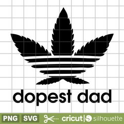 dopest dad svg, world's dopest dad svg , father's day svg, daddy svg files, cricut svg, silhouette cut file, dad svg