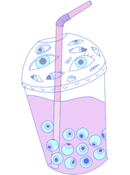 Bubble eye tea