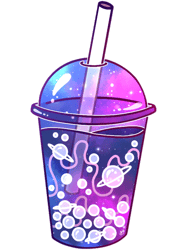 galaxy boba tea