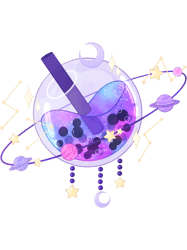 galaxy bubble tea