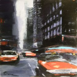 nyc oil painting