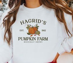 hagrid's pumpkin patch sweatshirt, pumpkin patch shirt, fall sweatshirt, hp fan gift