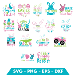 easter svg bundle happy easter svg easter bunny svg easter hunting squad svg easter shirts easter for kids