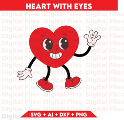 only heart eyes for you valentines png valentine's png sublimation design download valentine love