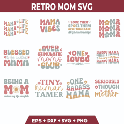 retro mama svg mama svg mom svg boho mama svg groovy svg mama wavy text svg mama png moms club svg trendy svg