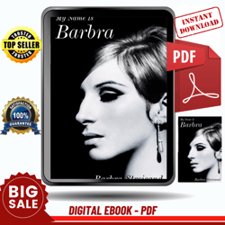 my name is barbra by barbra streisand - instant download, etextbook, digital books pdf book, e-book, ebook, etextbook