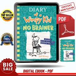 no brainer (diary of a wimpy kid book 18) by jeff kinney - instant download, etextbook, digital books pdf book, e-book