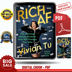 rich af: the winning money mindset that will change your life by vivian tu ebook pdf - instant download