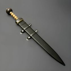 handmade custom high carbon steel historical roman gladius swords, long sword, gift sword, gift for him, unique gift