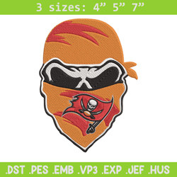 tampa bay buccaneers skull embroidery design, buccaneers embroidery, nfl embroidery, logo sport embroidery