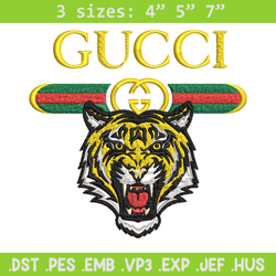 tiger gucci embroidery design, gucci embroidery, brand embroidery, logo shirt, embroidery file, digital download