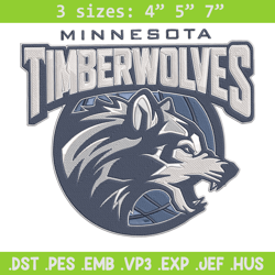 timberwolves design embroidery design, nba embroidery, sport embroidery, embroidery design, logo sport embroidery.