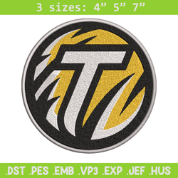 towson tigers logo embroidery design, ncaa embroidery,embroidery design,logo sport embroidery,sport embroidery