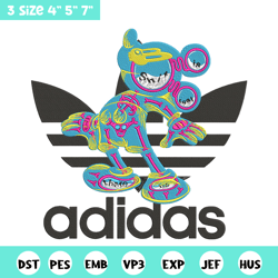 adidas mickey embroidery design, mickey embroidery, embroidery file, adidas embroidery, anime shirt, digital download