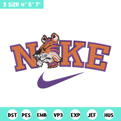 tiger x nike embroidery design, cartoon embroidery, nike design, embroidery file, embroidery shirt, digital download