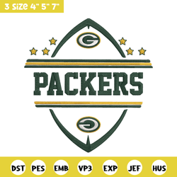 ball green bay packers embroidery design, packers embroidery, nfl embroidery, sport embroidery, embroidery design.
